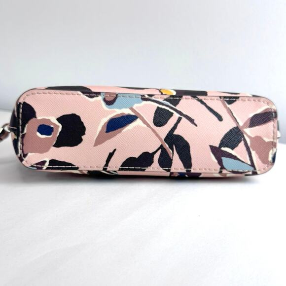 Kate Spade Cameron Paper Rose Medium Dome Cosmetic Case – Rare Floral Beauty - Picture 4 of 7